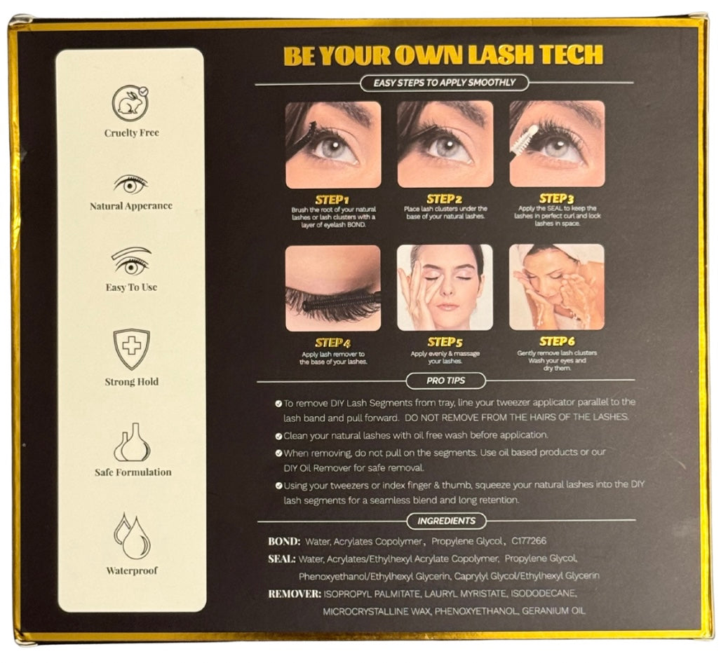 DIY Cluster Lashes Kit