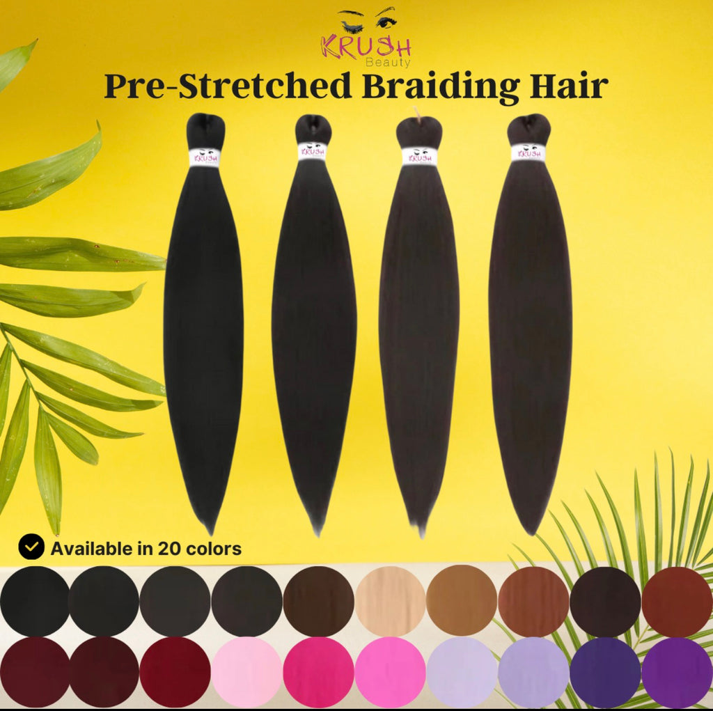 Pre-Stretched Braiding Hair